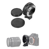 Auto Focus EF-NEX EF-EMOUNT FX Lens Mount Adapter for Canon EF EF-S Lens to Sony E Mount